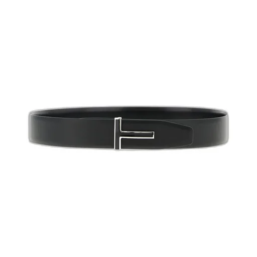 Tom Ford Logo Plaque Reversible Belt