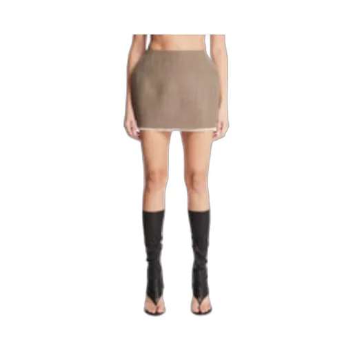Magda Butrym Lace-Trim Mini Skirt