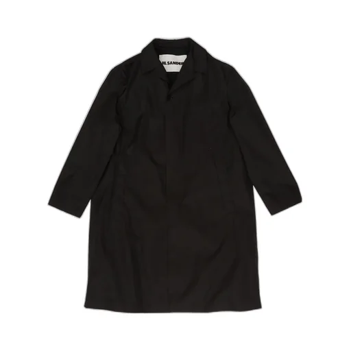 Jil Sander Single-Breasted Long-Sleeved Overcoat