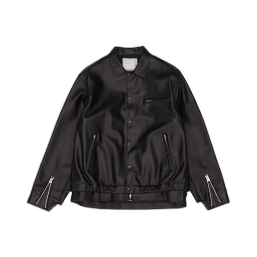 Leather Blouson