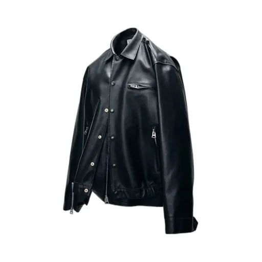 Leather Blouson