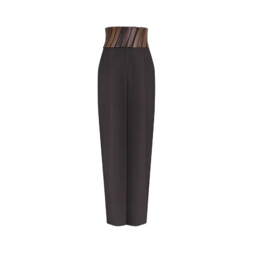 High-Waisted Trousers