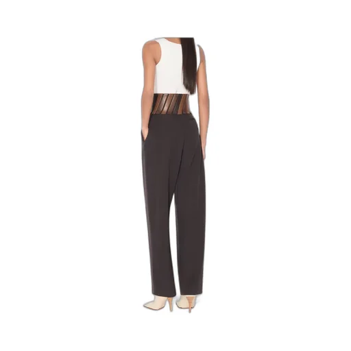 High-Waisted Trousers