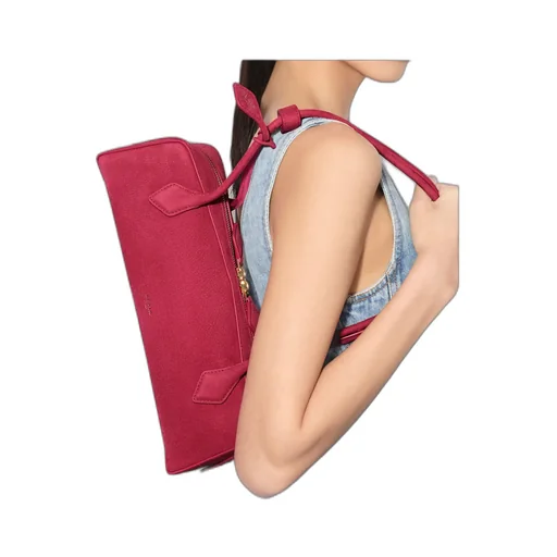 Zippered Shoulder Bag