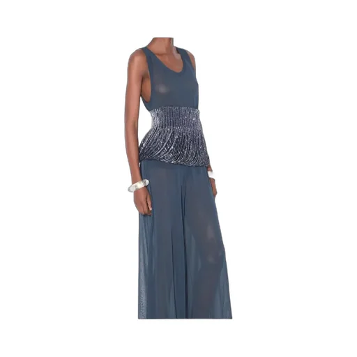 Sequin Knit Belt