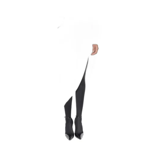 Twisted Fluid Jersey Skirt