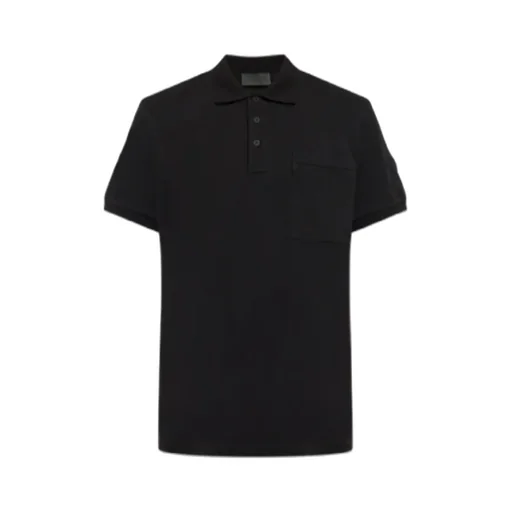 Moncler Logo-Patch Short-Sleeved Polo Shirt
