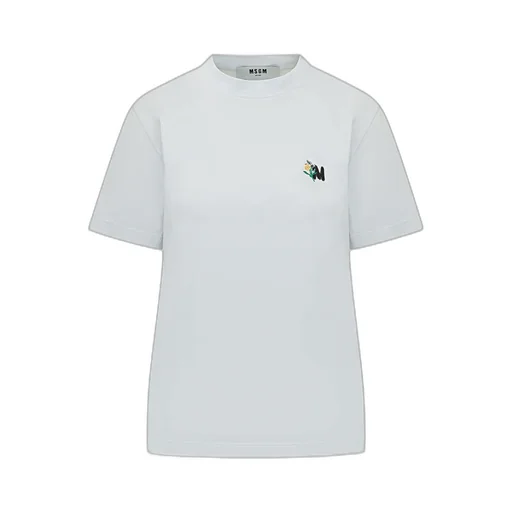 Msgm Short-Sleeved Crewneck T-Shirt