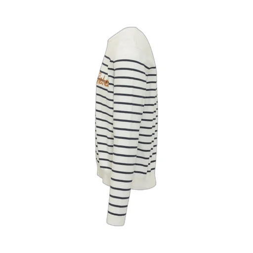 Dsquared2 Logo Detailed Striped Jumper