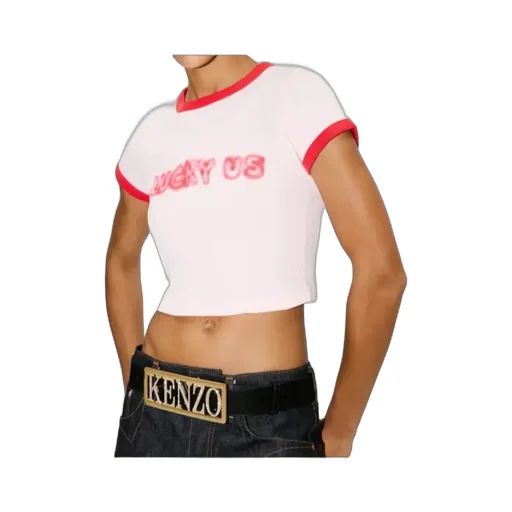 Kenzo Crewneck Cropped T-Shirt