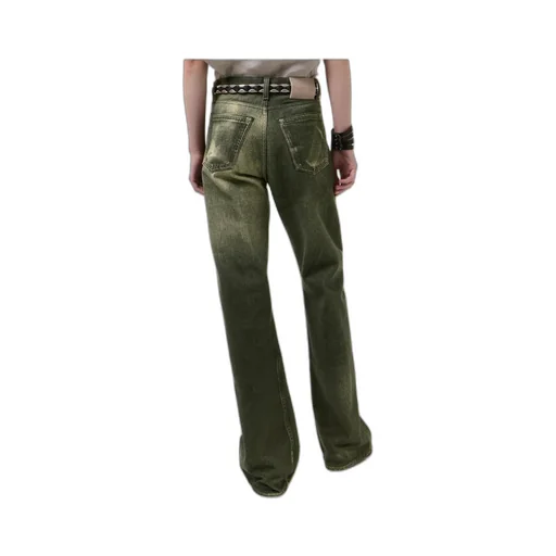 Our Legacy Aurora-Print Straight Leg Jeans