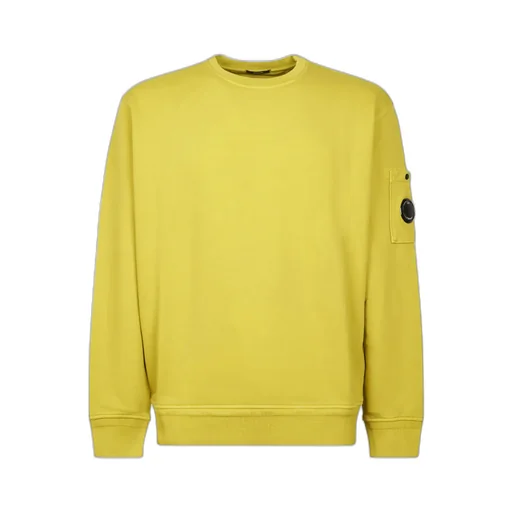 C.P. Company Lens Detailed Crewneck Sweatshirt