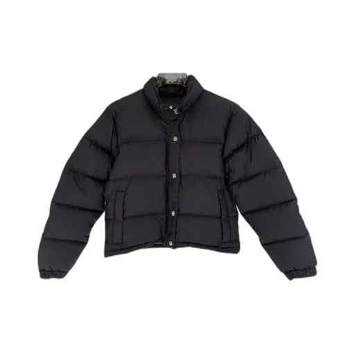 Dark Patterned Down Jacket