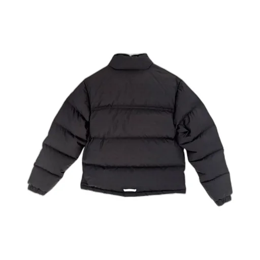 Dark Patterned Down Jacket