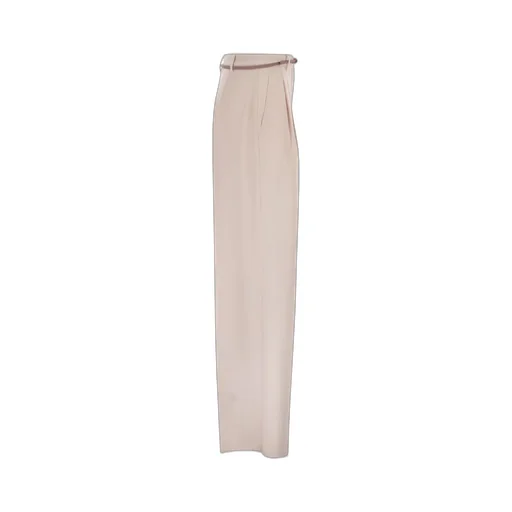 Casual Pants With Belt Loops