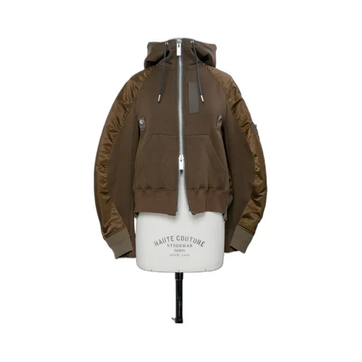 Hooded Sleeve Sweatshirt