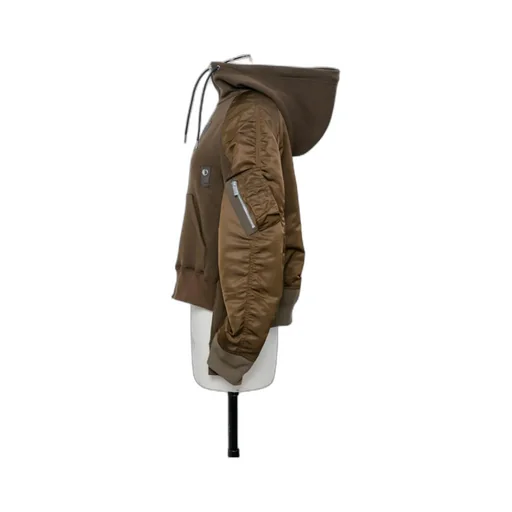 Hooded Sleeve Sweatshirt