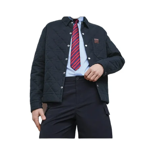 Cannage Overshirt With Leather Dior Patch
