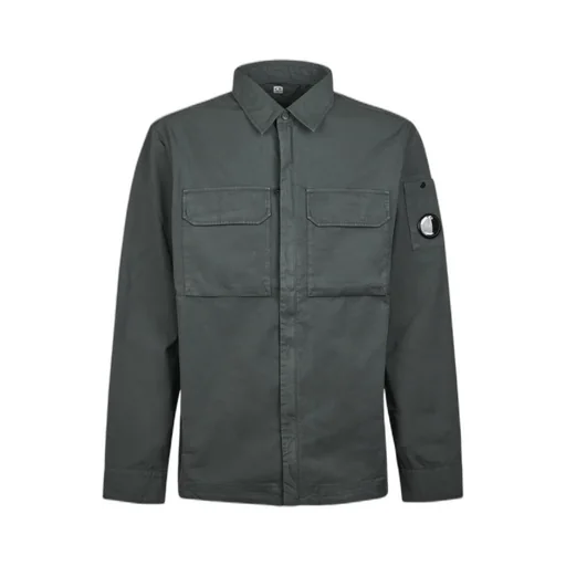 Logo Detail Casual Jacket