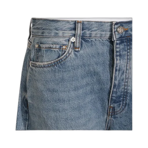 Anine Bing High-Rise Straight Jeans
