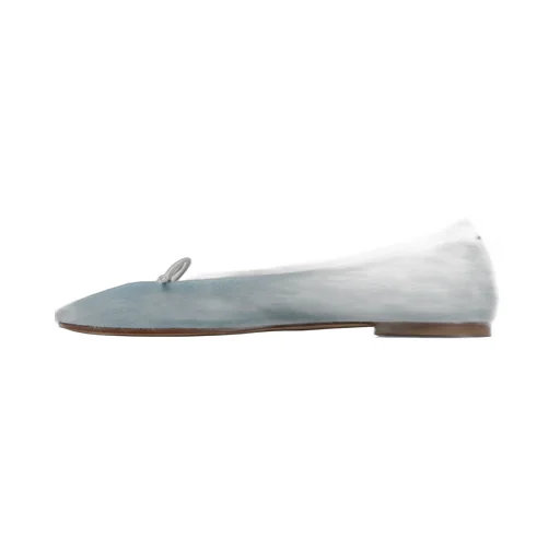 Aeyde Bow Detailed Slip-On Flats