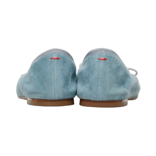 Aeyde Bow Detailed Slip-On Flats