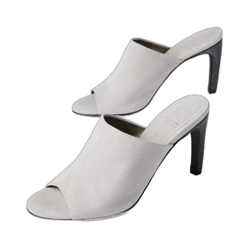 Open-Toe Heels Mules
