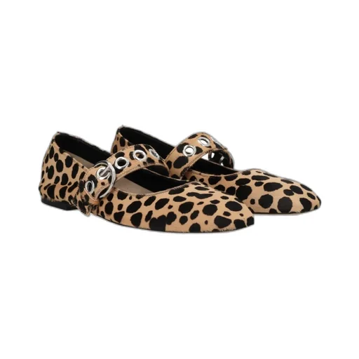 Aeyde Printed Mary Jane Shoes
