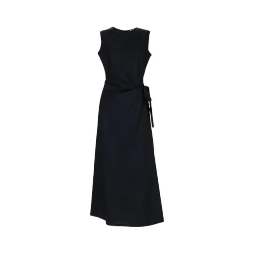 A Mid-Length Pleated Dress