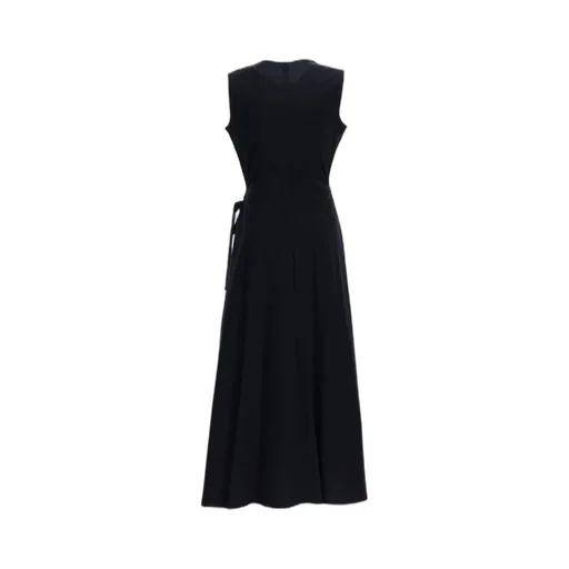 A Mid-Length Pleated Dress