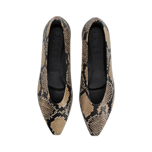 Aeyde Betty Printed Ballerina Shoes