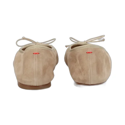 Aeyde Tiby Bow Detailed Slip-On Flat Shoes