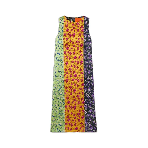 Patchwork Embroidered Dress