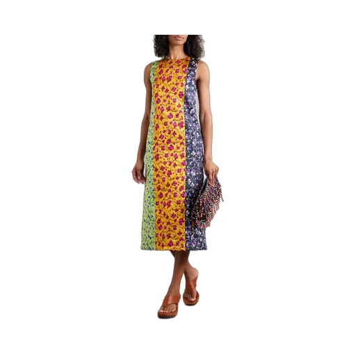 Patchwork Embroidered Dress