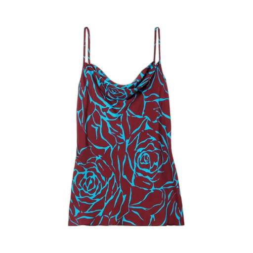 Draped Printed Camisole