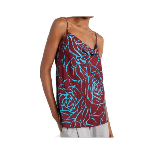 Draped Printed Camisole
