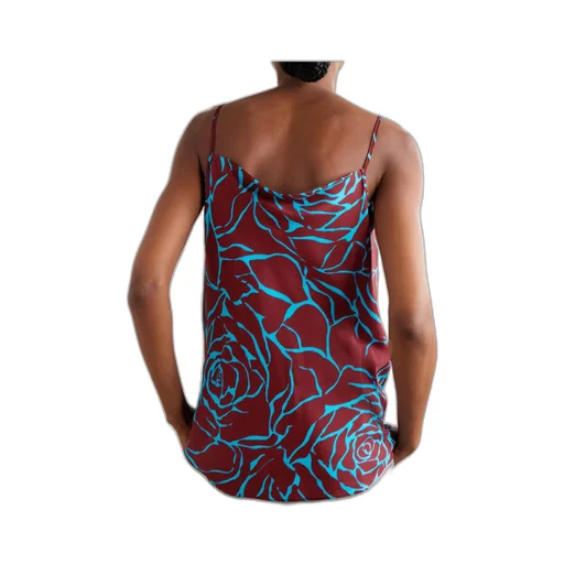 Draped Printed Camisole