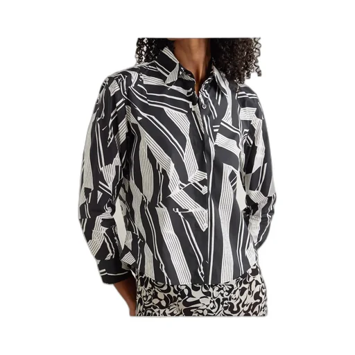 Printed Cotton-Poplin Shirt