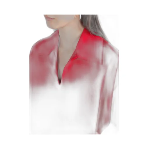 Short Crepe Polo Shirt