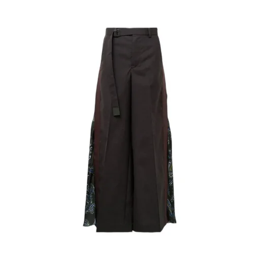 Casual Pants With Belt Loops