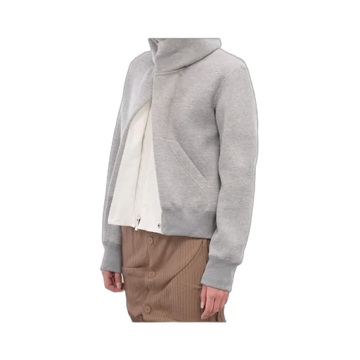 Long-Sleeved Hooded Jacket