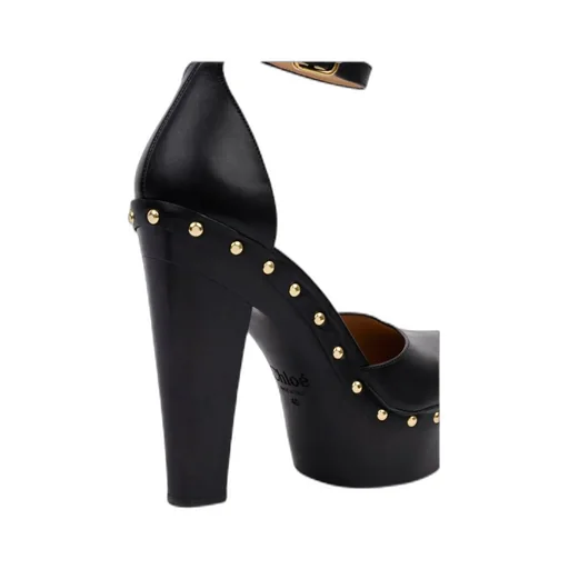 Chloé Lola Studded Playform Pumps
