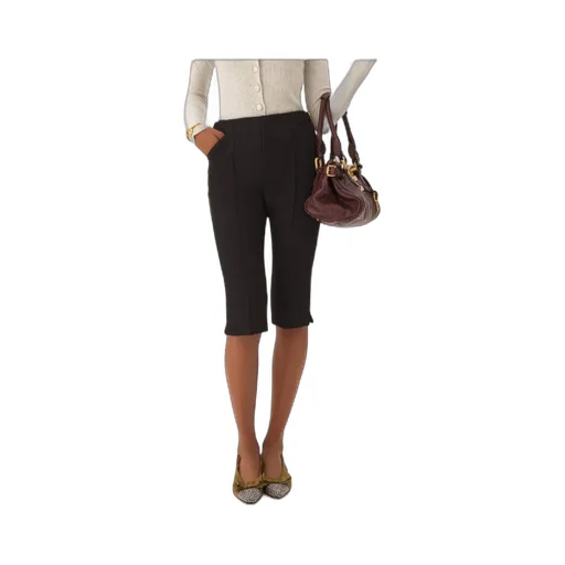 Chloé Belted Bermuda Shorts