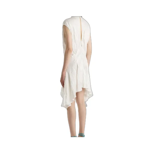Khaite Merith Cap-Sleeved Mini Dress