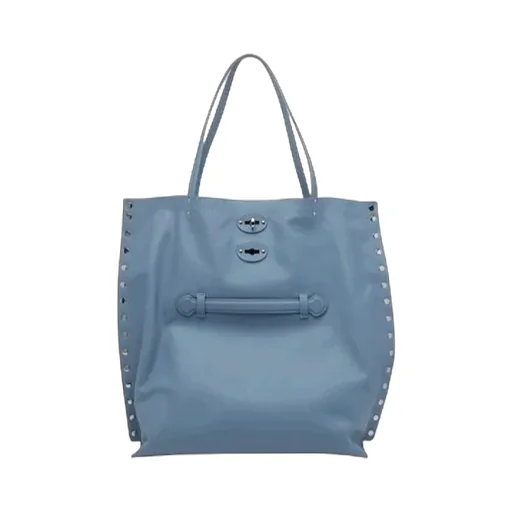 Hand-Held Handbag With Two Handles