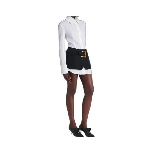 Balmain Anthem Mini Skirt