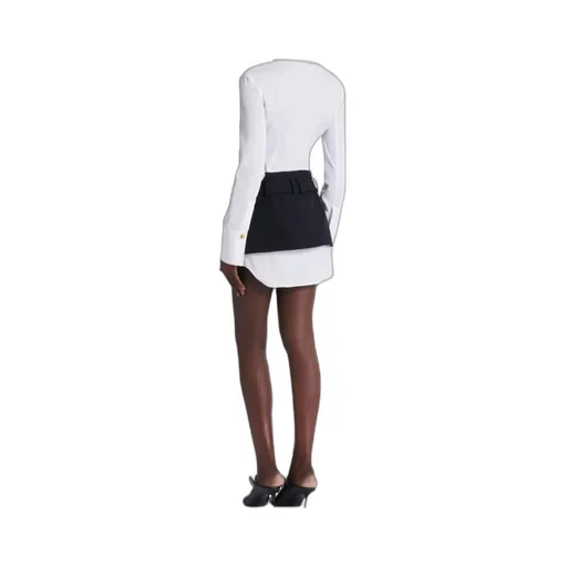 Balmain Anthem Mini Skirt