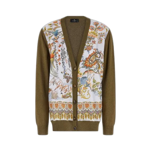 Etro Paisley Knitted Cardigan