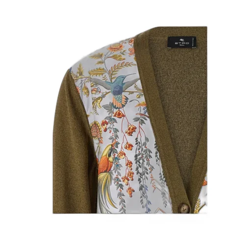 Etro Paisley Knitted Cardigan