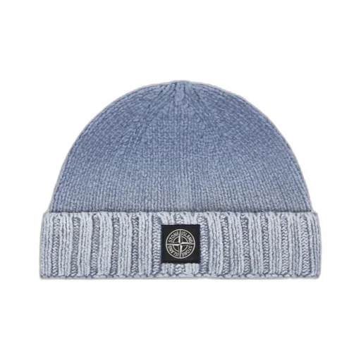 Beanie With Compass Logo Patch